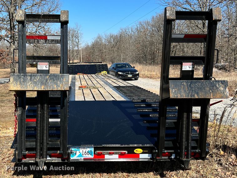 image for item ID9727 2022 Viking  drop deck equipment trailer