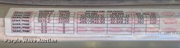 image for item IG9710 2007 Peterbilt 357  truck cab and chassis