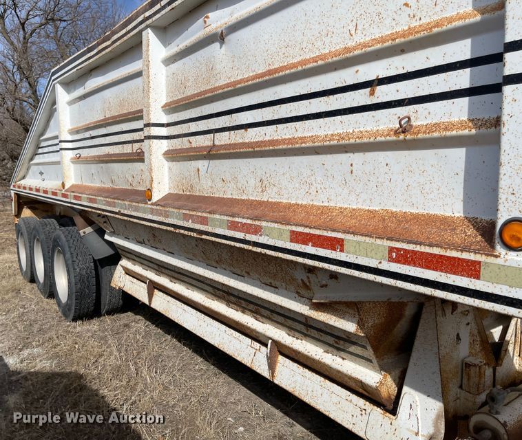 image for item IJ9695 1998 Beall BSBDS-21-1-HH  bottom dump trailer