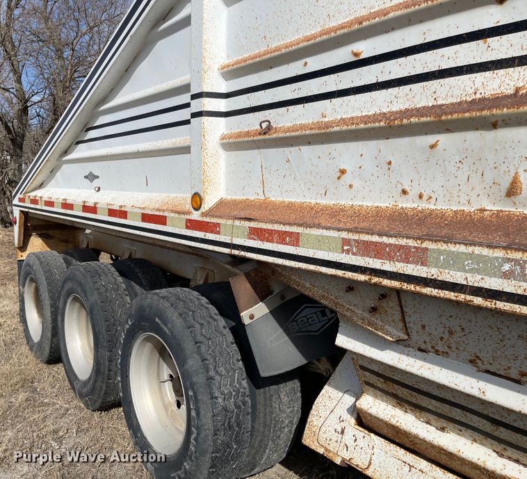 image for item IJ9695 1998 Beall BSBDS-21-1-HH  bottom dump trailer