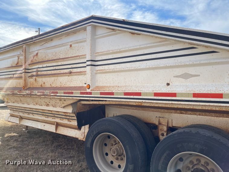 image for item IJ9695 1998 Beall BSBDS-21-1-HH  bottom dump trailer