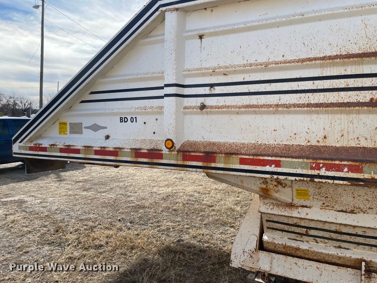 image for item IJ9695 1998 Beall BSBDS-21-1-HH  bottom dump trailer