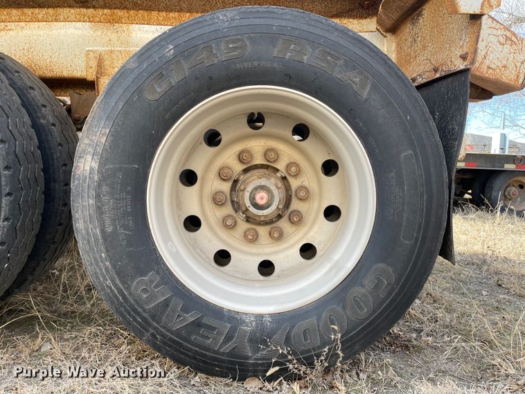 image for item IJ9695 1998 Beall BSBDS-21-1-HH  bottom dump trailer