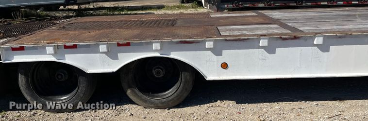 image for item IJ9718 2001 Dakota Trail-eze  drop deck trailer