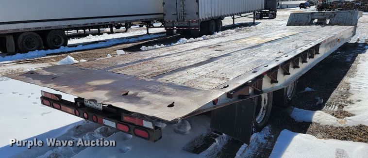 image for item JP9032 1994 Landoll 317A  drop deck equipment trailer