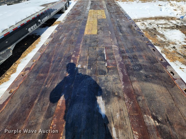 image for item JP9032 1994 Landoll 317A  drop deck equipment trailer