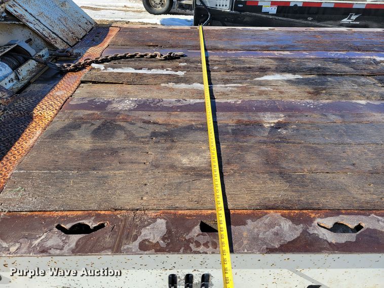 image for item JP9032 1994 Landoll 317A  drop deck equipment trailer