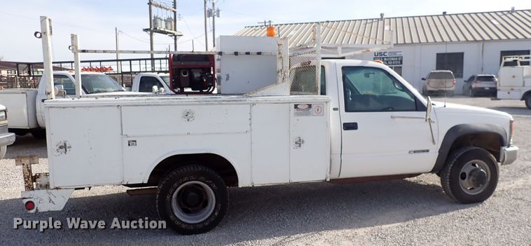 image for item DC4073 1998 Chevrolet K3500  utility bed pickup truck