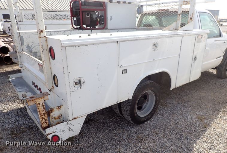 image for item DC4073 1998 Chevrolet K3500  utility bed pickup truck