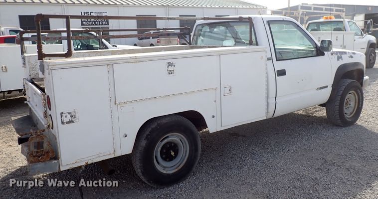 image for item DC4077 1990 Chevrolet K3500  utility bed pickup truck