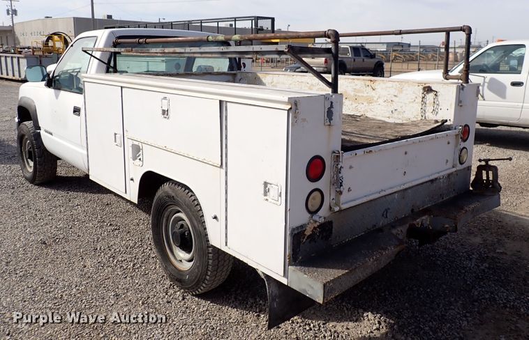 image for item DC4077 1990 Chevrolet K3500  utility bed pickup truck