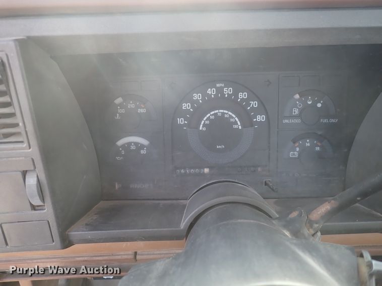 image for item DC4077 1990 Chevrolet K3500  utility bed pickup truck