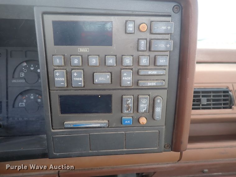 image for item DC4077 1990 Chevrolet K3500  utility bed pickup truck