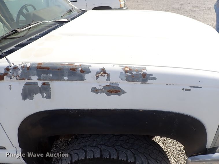 image for item DC4077 1990 Chevrolet K3500  utility bed pickup truck