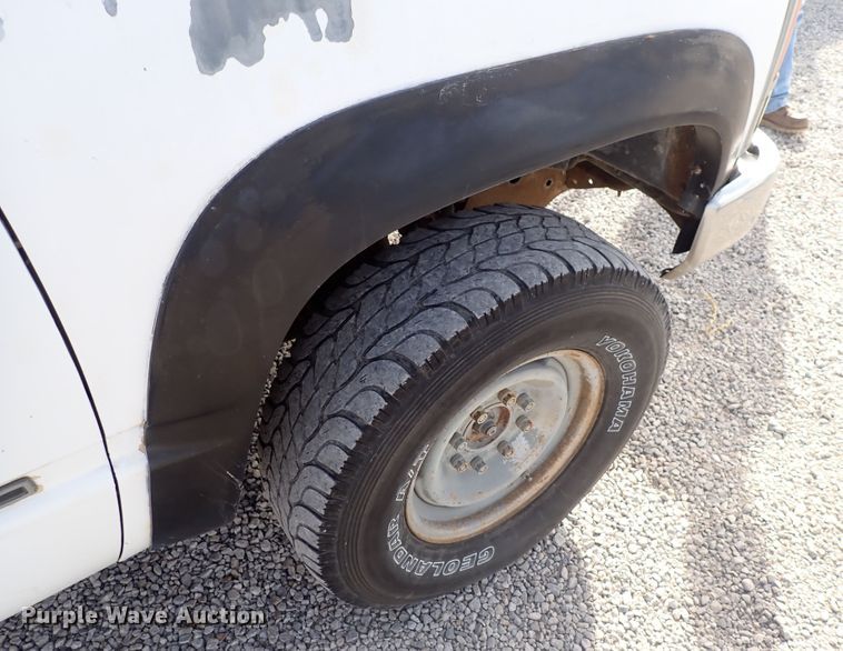 image for item DC4077 1990 Chevrolet K3500  utility bed pickup truck