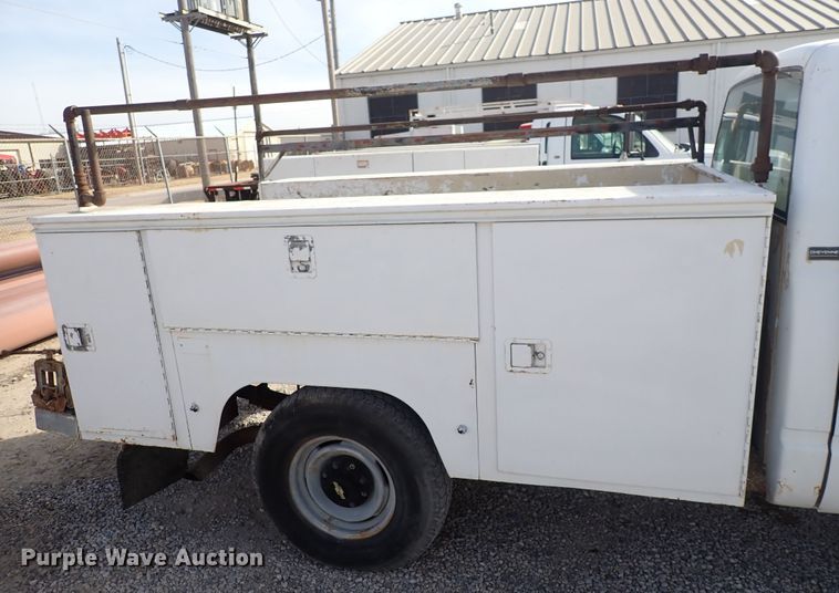 image for item DC4077 1990 Chevrolet K3500  utility bed pickup truck