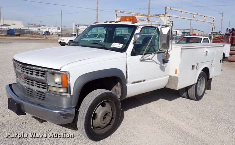 image for item DC4078 2000 Chevrolet C3500  utility bed pickup truck