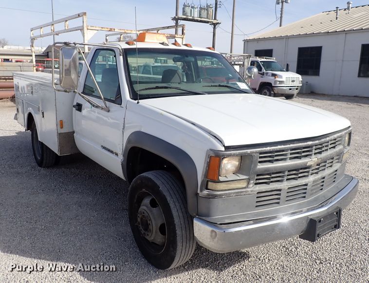 image for item DC4078 2000 Chevrolet C3500  utility bed pickup truck