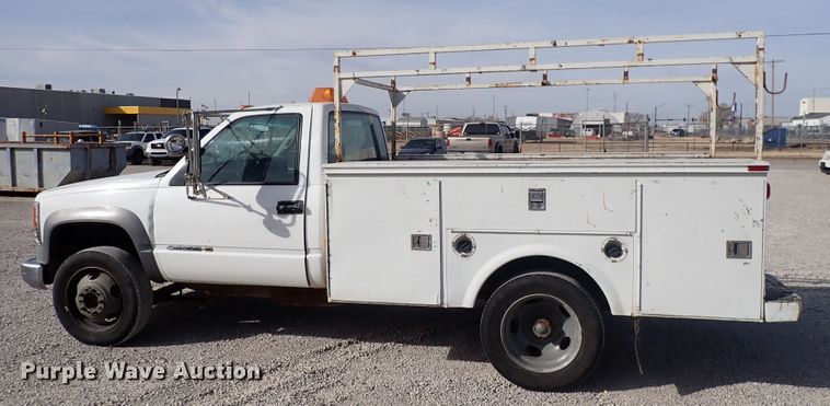 image for item DC4078 2000 Chevrolet C3500  utility bed pickup truck