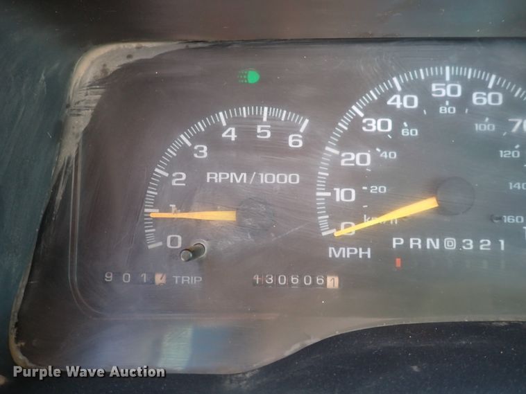 image for item DC4078 2000 Chevrolet C3500  utility bed pickup truck