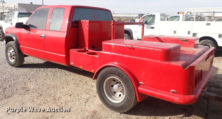 image for item DC4081 1992 Chevrolet K3500  flatbed pickup truck