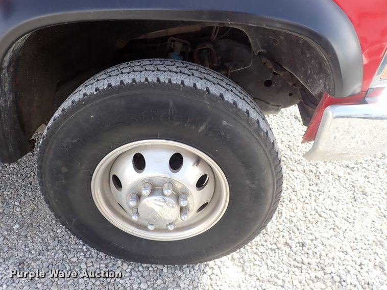 image for item DC4081 1992 Chevrolet K3500  flatbed pickup truck