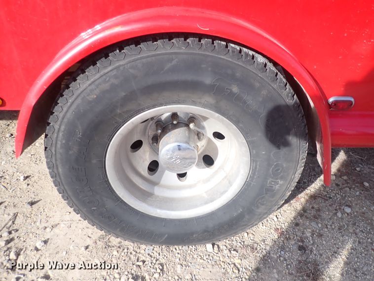 image for item DC4081 1992 Chevrolet K3500  flatbed pickup truck