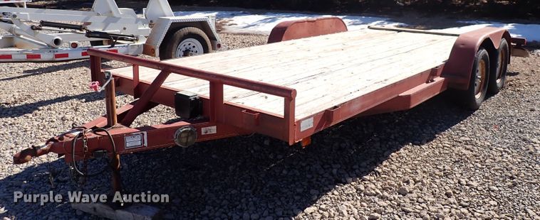 image for item DC4116 2004 Top Hat  utility trailer