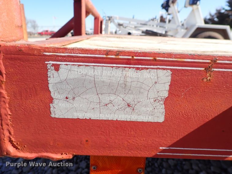 image for item DC4116 2004 Top Hat  utility trailer