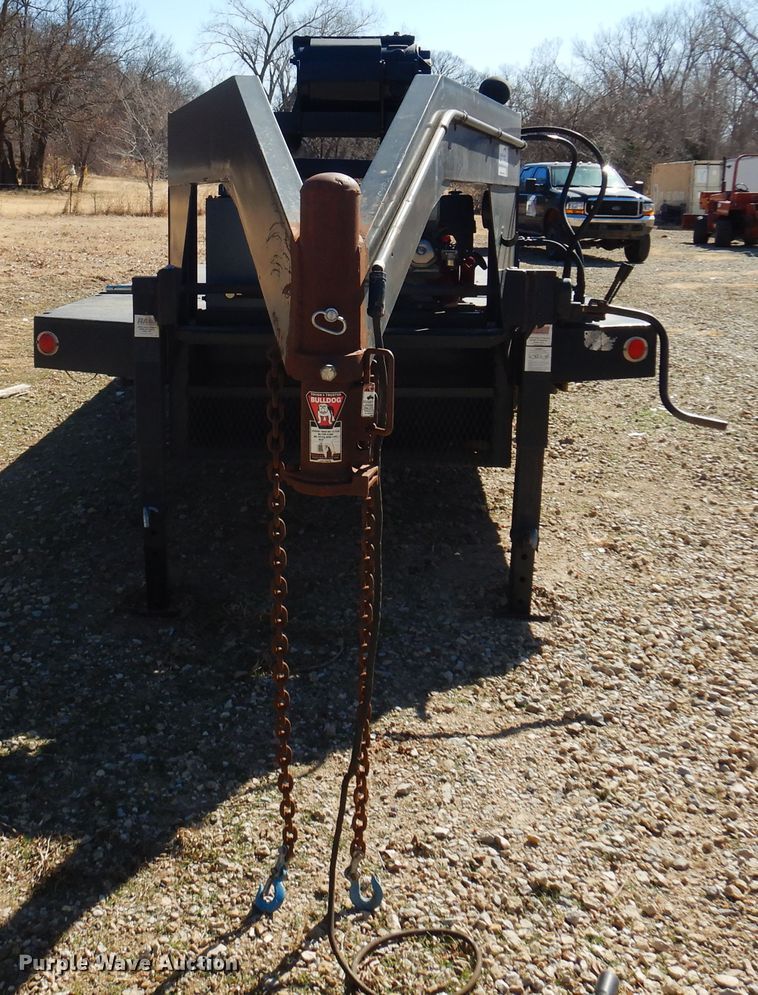 image for item DF0070 1991 Shop Made  tilt deck equipment trailer