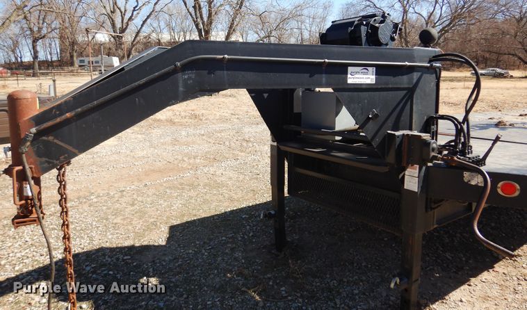 image for item DF0070 1991 Shop Made  tilt deck equipment trailer