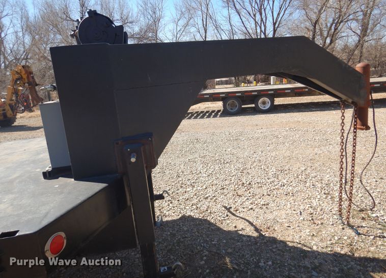 image for item DF0070 1991 Shop Made  tilt deck equipment trailer