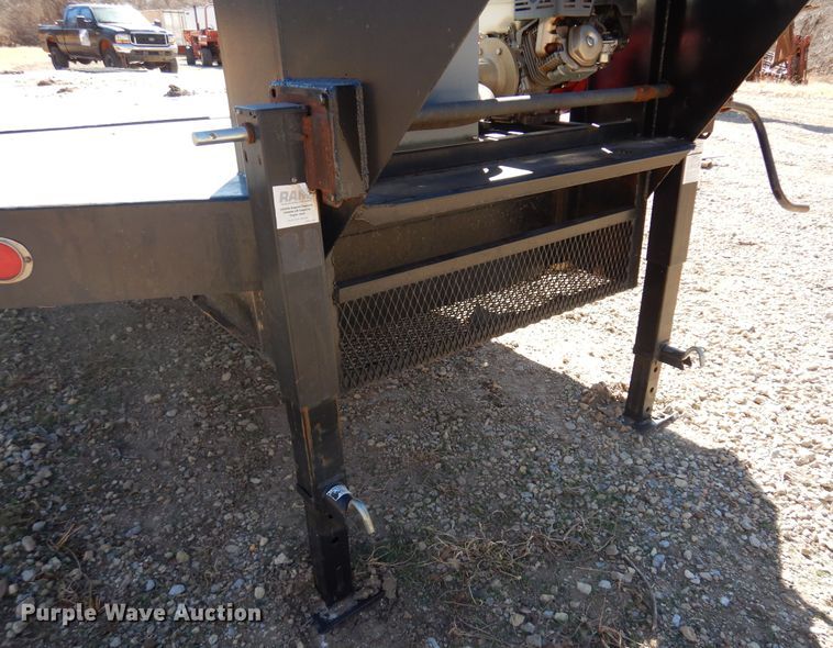 image for item DF0070 1991 Shop Made  tilt deck equipment trailer