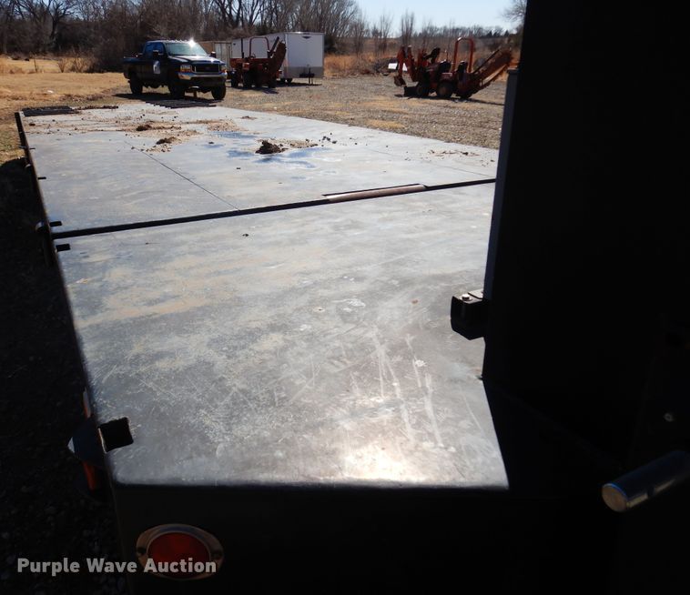 image for item DF0070 1991 Shop Made  tilt deck equipment trailer