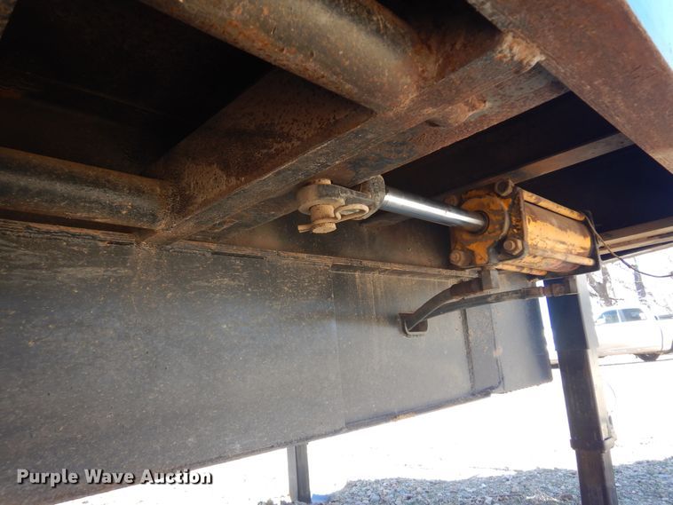 image for item DF0070 1991 Shop Made  tilt deck equipment trailer