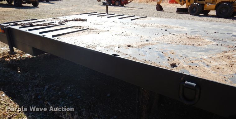 image for item DF0070 1991 Shop Made  tilt deck equipment trailer