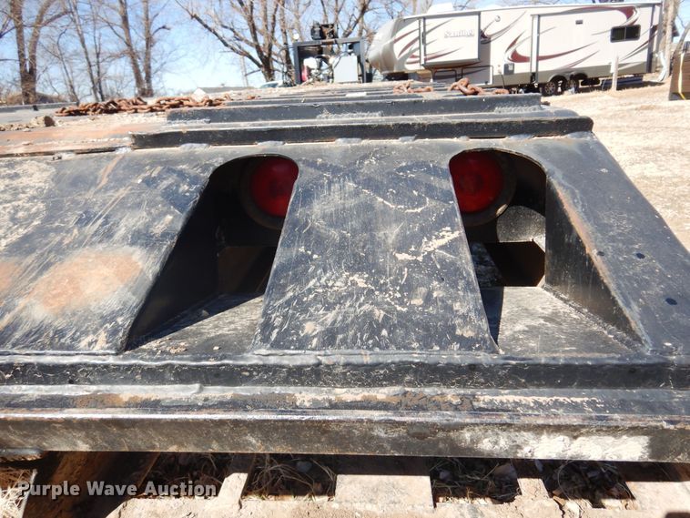 image for item DF0070 1991 Shop Made  tilt deck equipment trailer