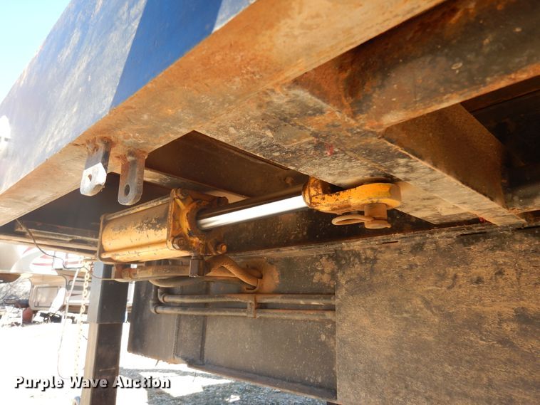 image for item DF0070 1991 Shop Made  tilt deck equipment trailer