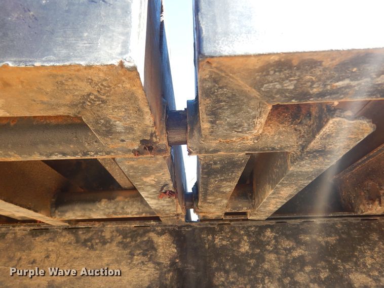 image for item DF0070 1991 Shop Made  tilt deck equipment trailer