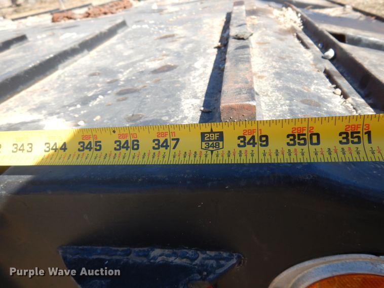 image for item DF0070 1991 Shop Made  tilt deck equipment trailer