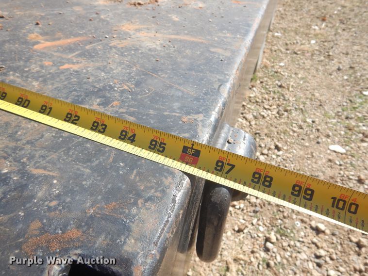 image for item DF0070 1991 Shop Made  tilt deck equipment trailer