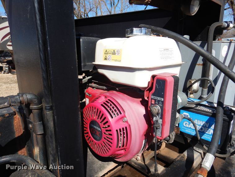 image for item DF0070 1991 Shop Made  tilt deck equipment trailer