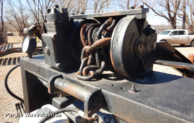 image for item DF0070 1991 Shop Made  tilt deck equipment trailer