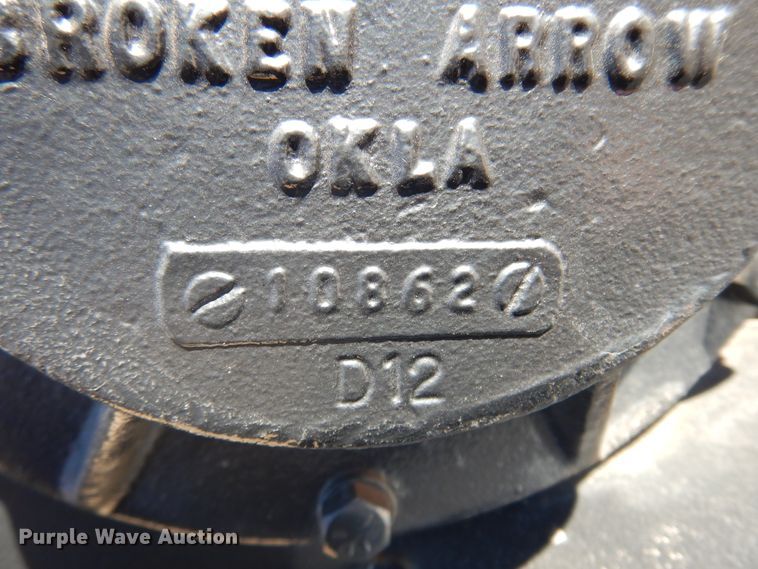 image for item DF0070 1991 Shop Made  tilt deck equipment trailer