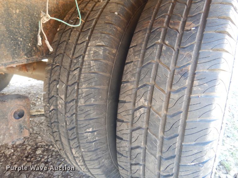 image for item DF0070 1991 Shop Made  tilt deck equipment trailer