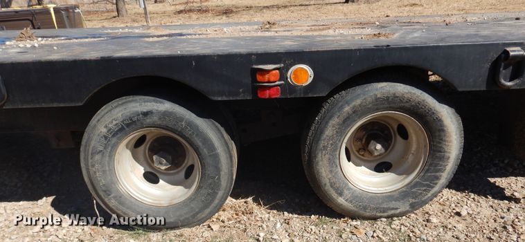 image for item DF0070 1991 Shop Made  tilt deck equipment trailer