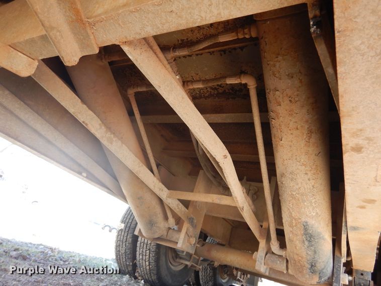 image for item DF0070 1991 Shop Made  tilt deck equipment trailer