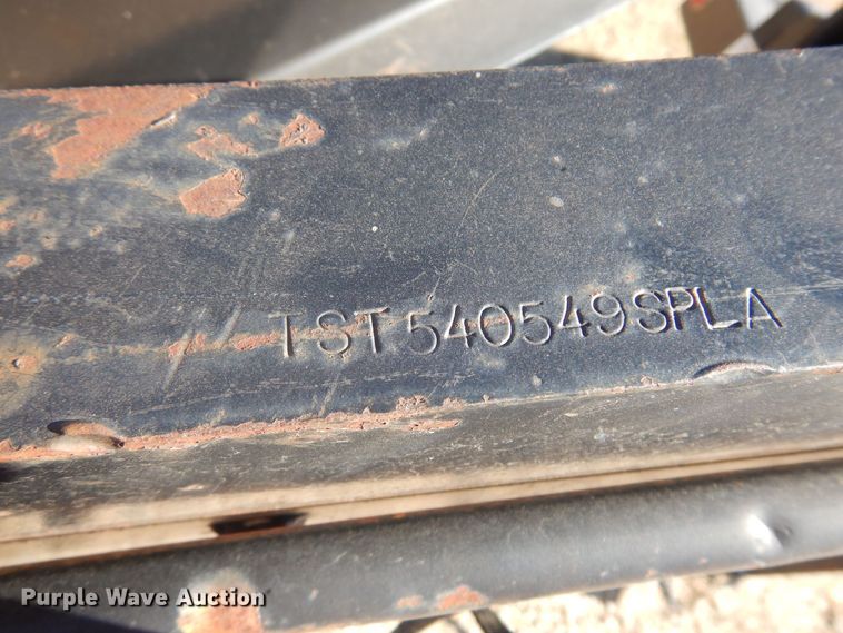 image for item DF0070 1991 Shop Made  tilt deck equipment trailer