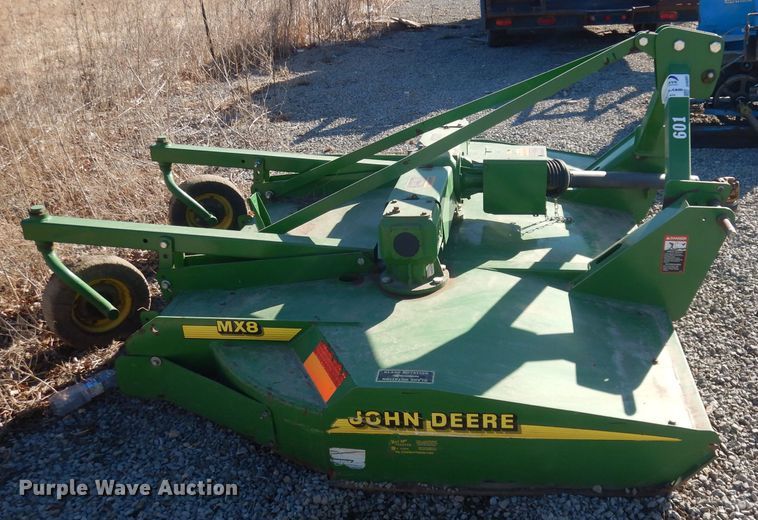 image for item DH8897 John Deere MX8  rotary mower