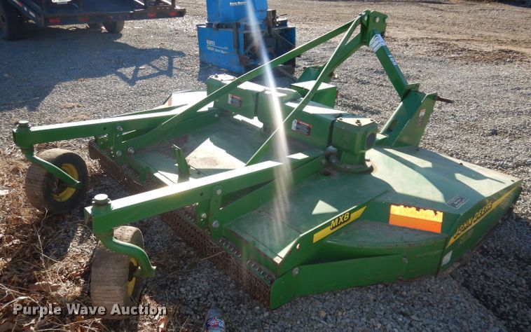 image for item DH8897 John Deere MX8  rotary mower